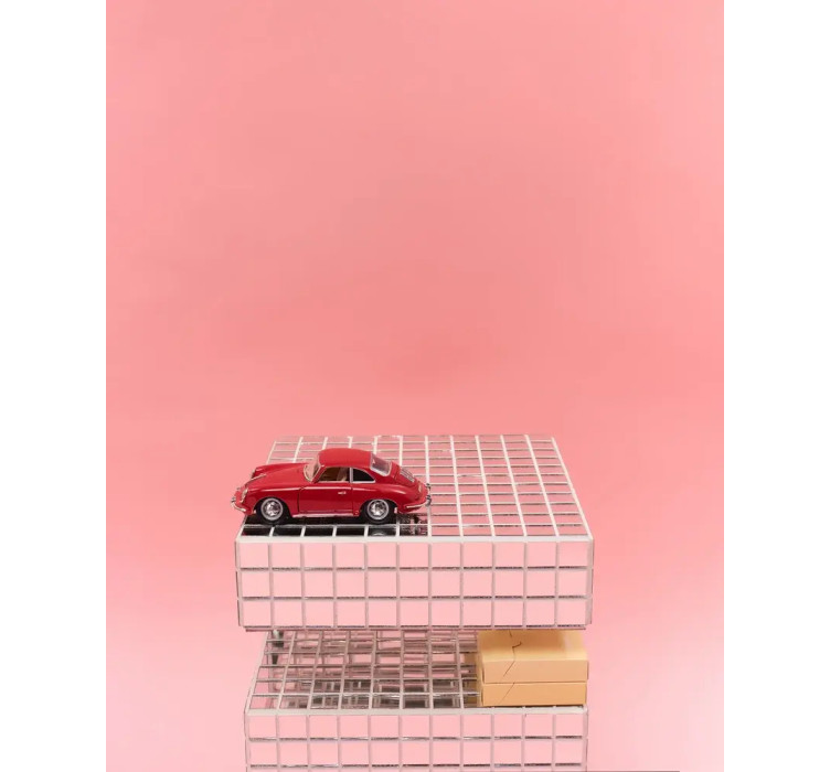 Кофейный столик Mirror Cube Shelf4